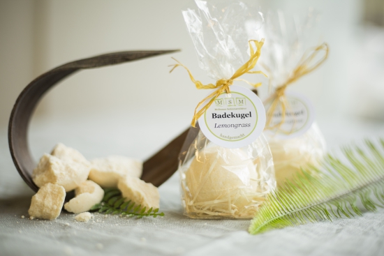 Badekugel Lemongrass - verpackt